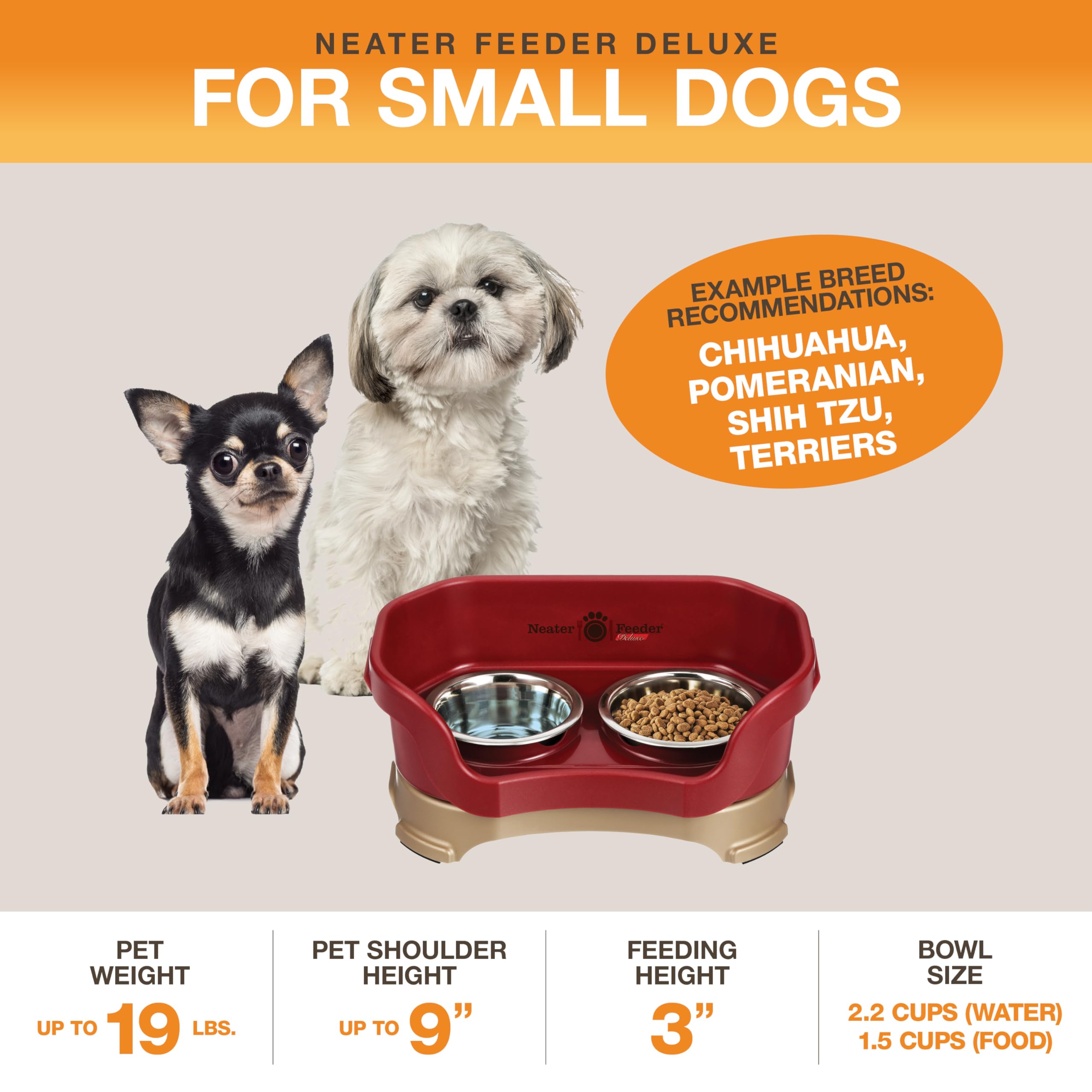 Neater - Comedero Doble para Perro