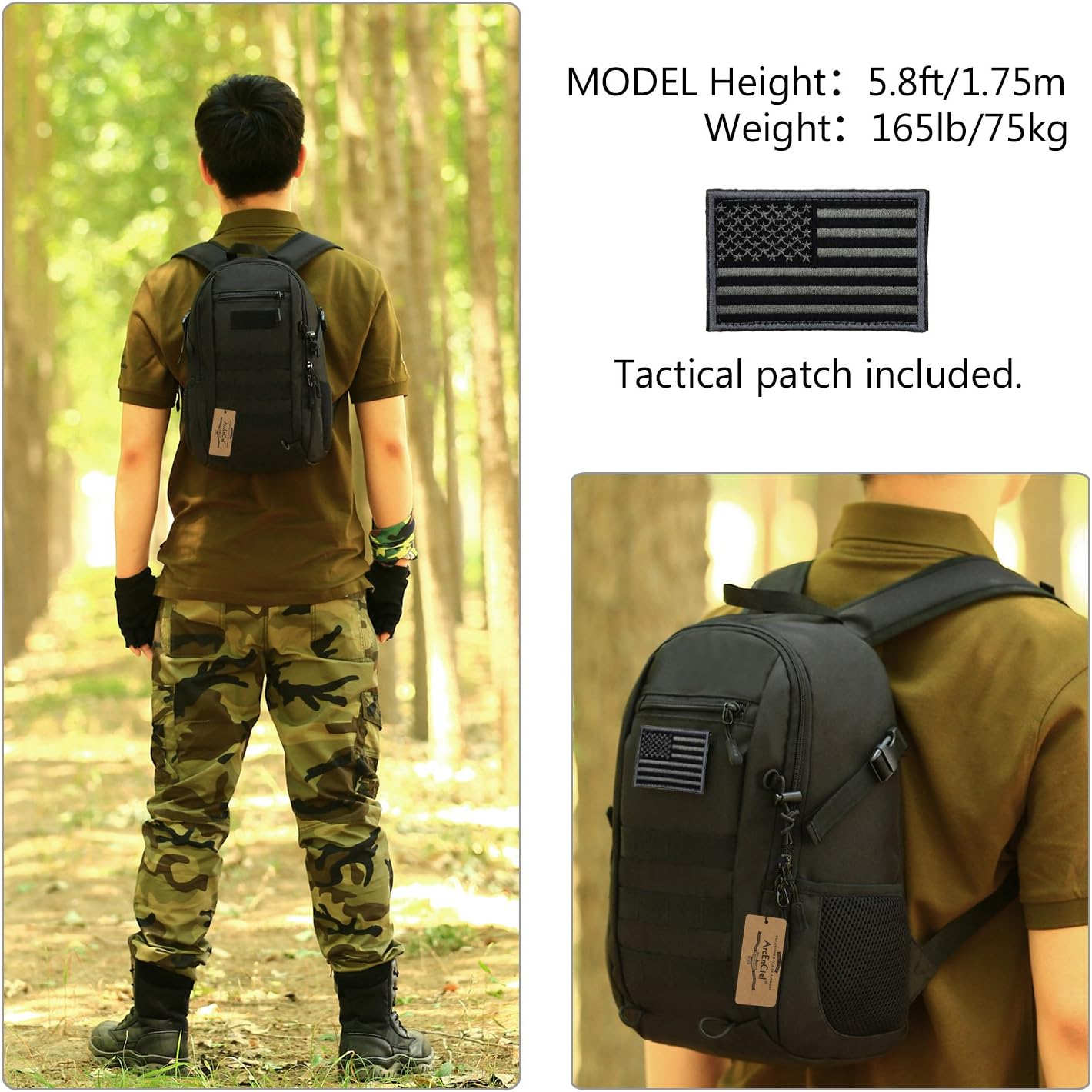 12l tactical backpack