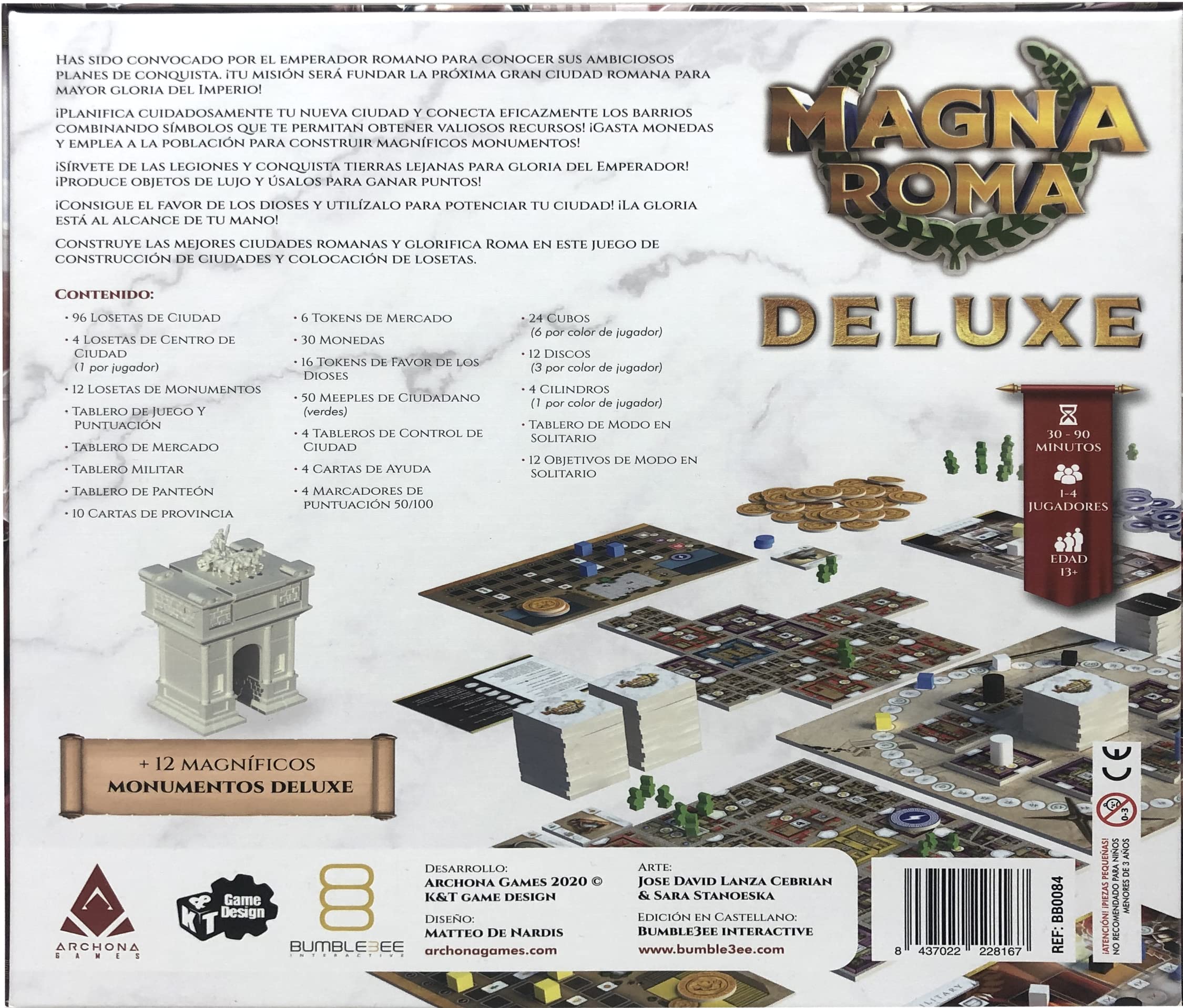 Magna Roma: Edición Deluxe - Juego de Mesa