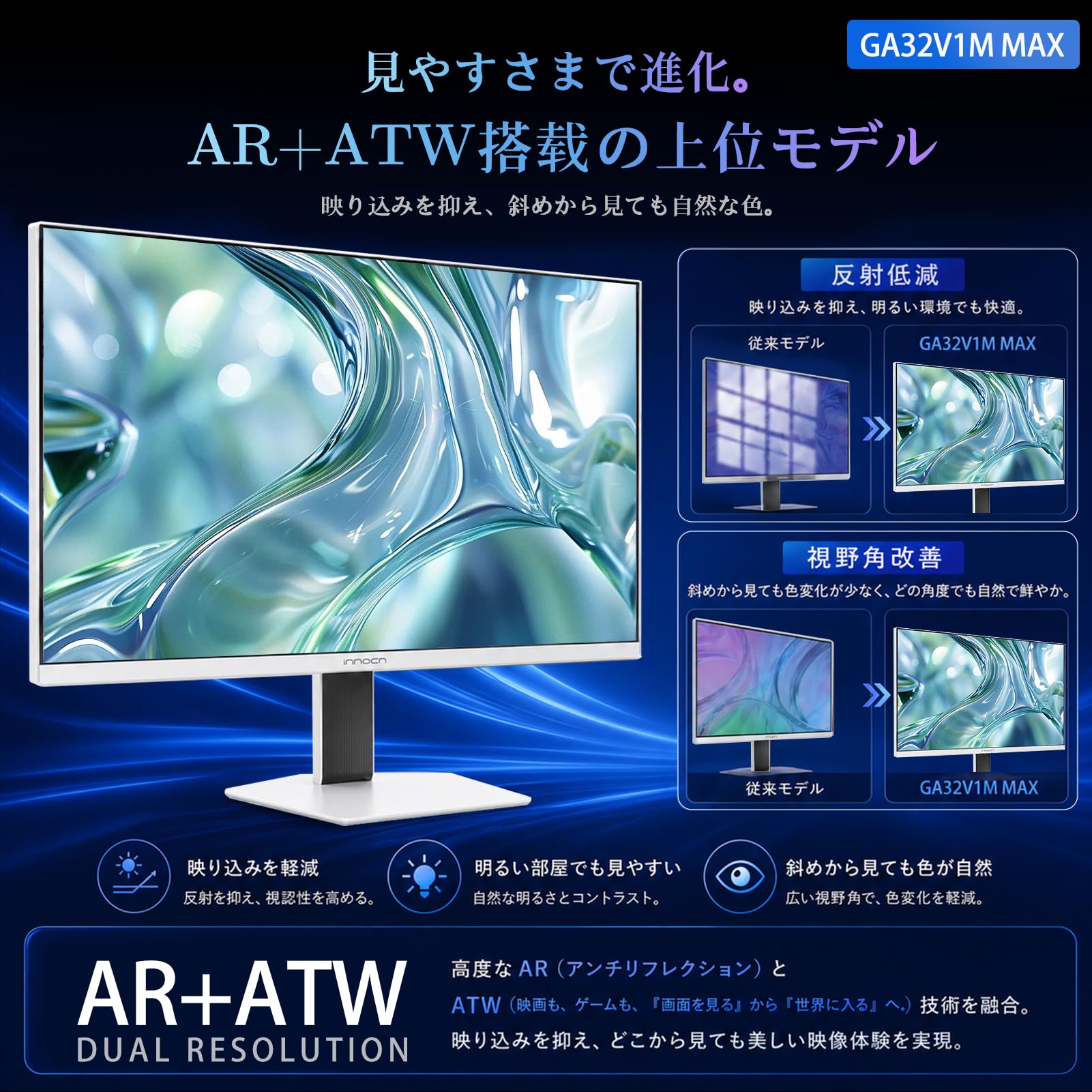 Amazon.co.jp: INNOCN GA32V1M MAX 32