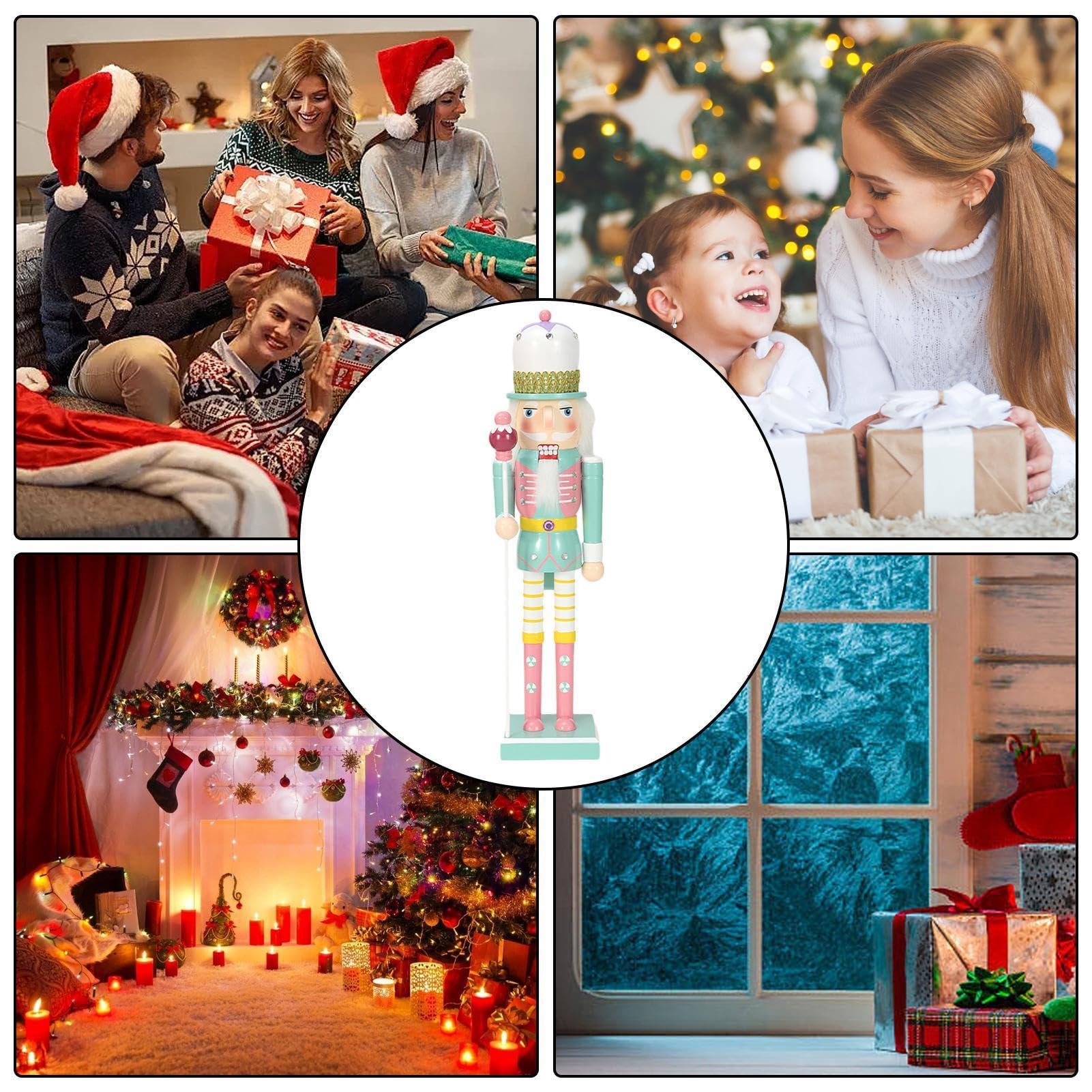 Peluche Casse-Noisette Soldat – Déco De Noël Originale, Poupée Colorée Avec Longues Jambes, Idéale Pour Chambre D'enfant Ou Collection