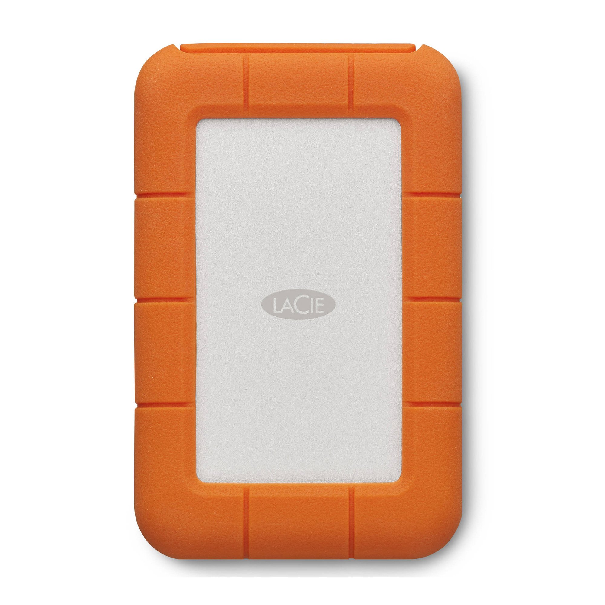 LaCie Rugged Thunderbolt USB-C - Disco Duro Externo portátil de 2 TB, Compatible con USB 3.0, Resistente al Agua, Resistente al Agua, estación de Trabajo para computadora Mac y PC, 1 Mes Adobe CC