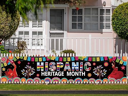 Miniatura 4 de Decoraciones del mes de la herencia hispana, pancarta latinoamericana, decoraciones para el aula española, decoraciones del mes nacional de la