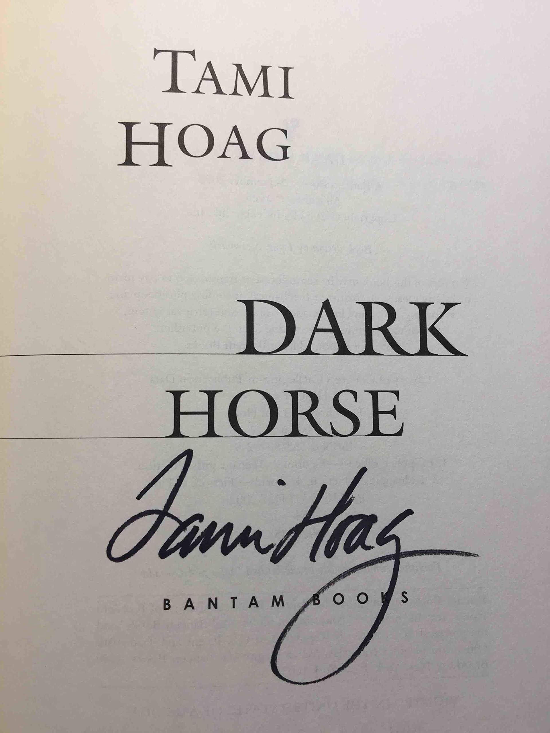 Dark Horse Hoag, Tami - PT01