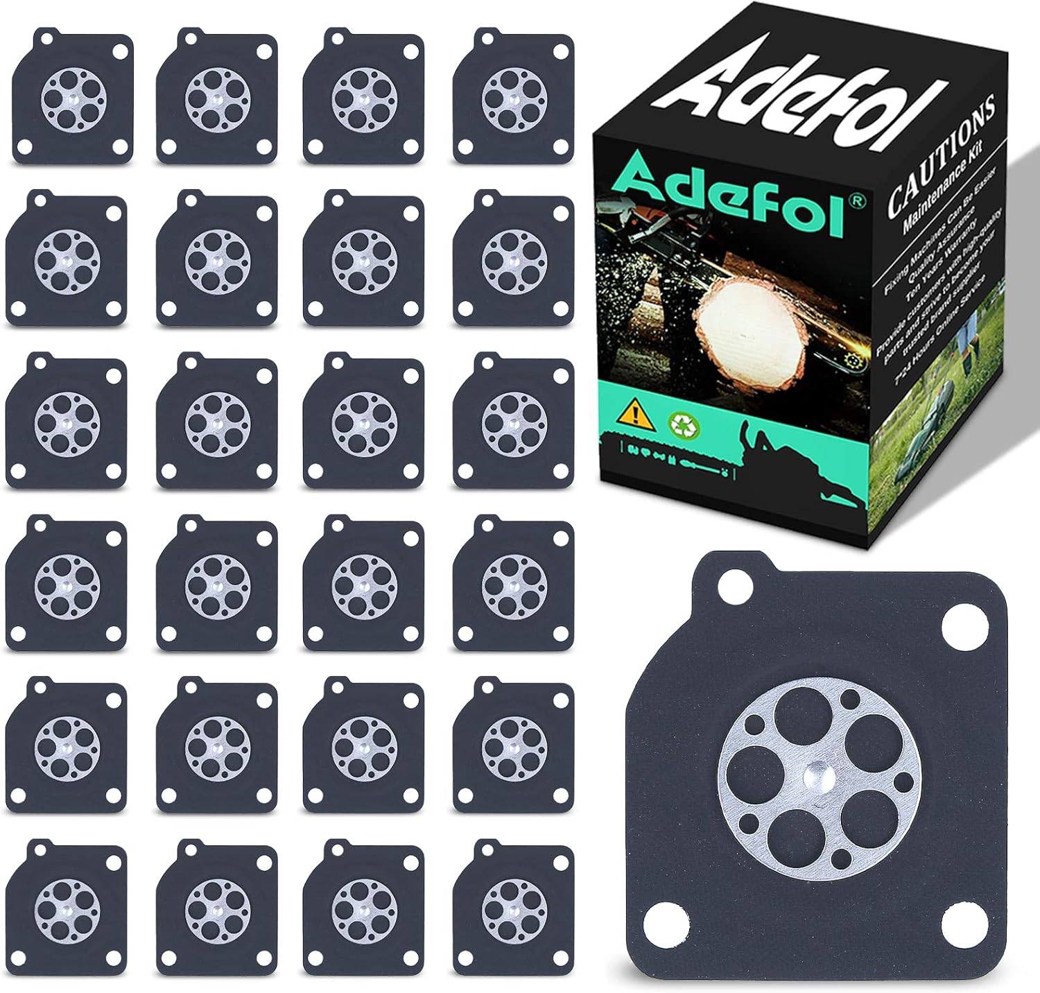 Adefol A015006 Carburetor Metering Diaphragm 25 pcs