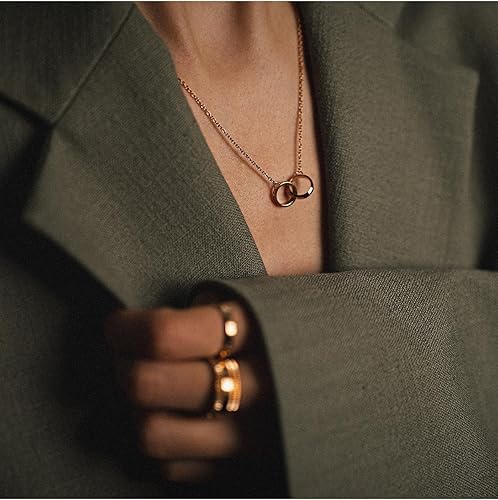 Miniatura 2 de Daniel Wellington Collar Elan de acero inoxidable de oro rosa (316L) y baño de oro rosa