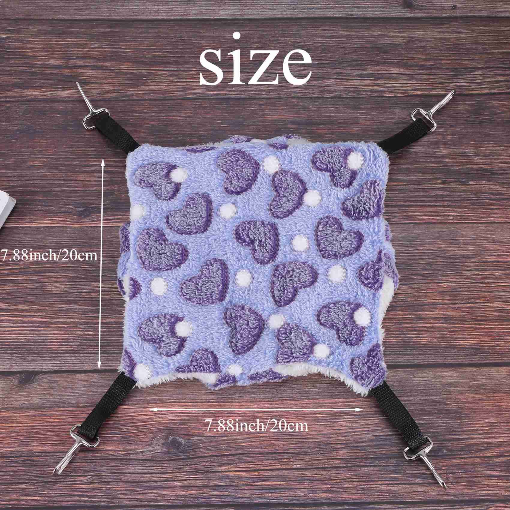 2 PièCes Cochon D' Rat Hamac Cochon D' Hamster Furet Hamac Suspendu Lit pour Petits Animaux