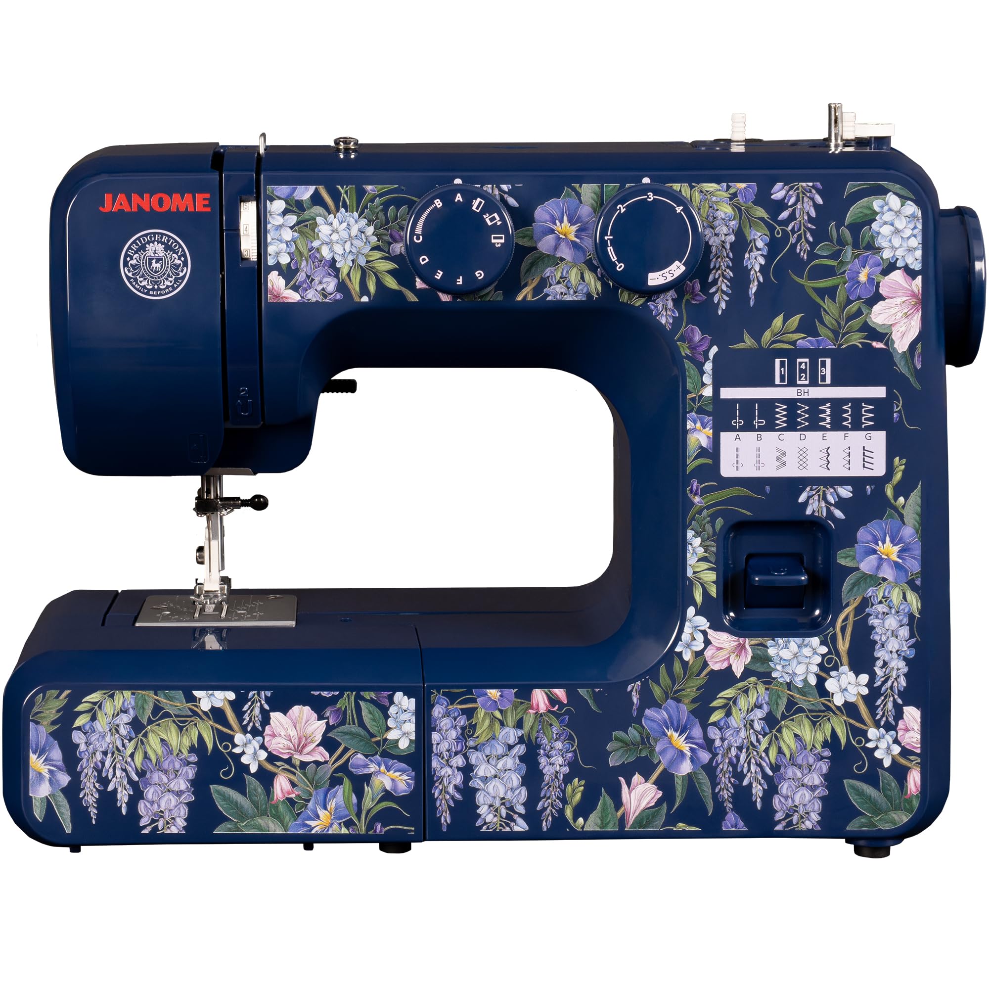 Janome Wisteria Promenade 15-Stitch Sewing Machine