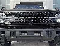 Vista 9 de Superposiciones de letras de rejilla - Compatible con Bronco 2021-2026