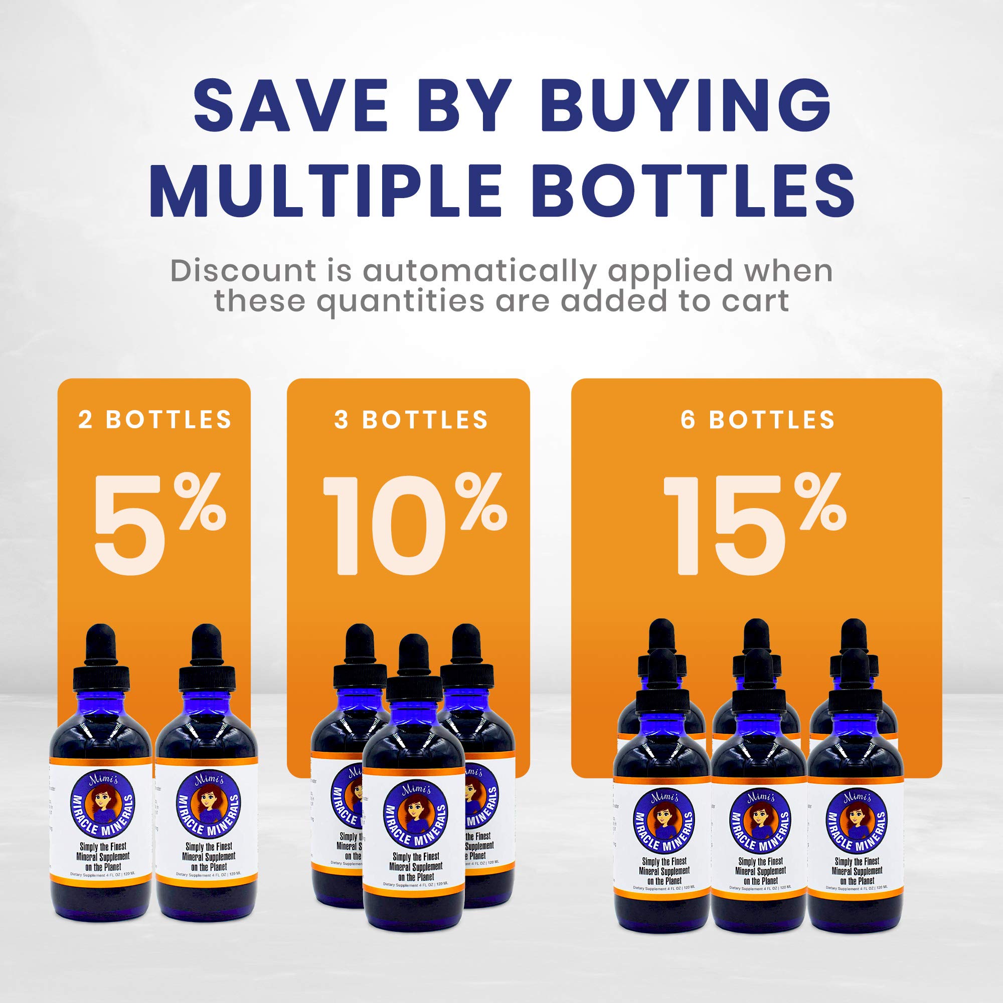 Mimi's Miracle Minerals, Big 4 Ounce Bottle, Fulvic Acid & Humic Acid