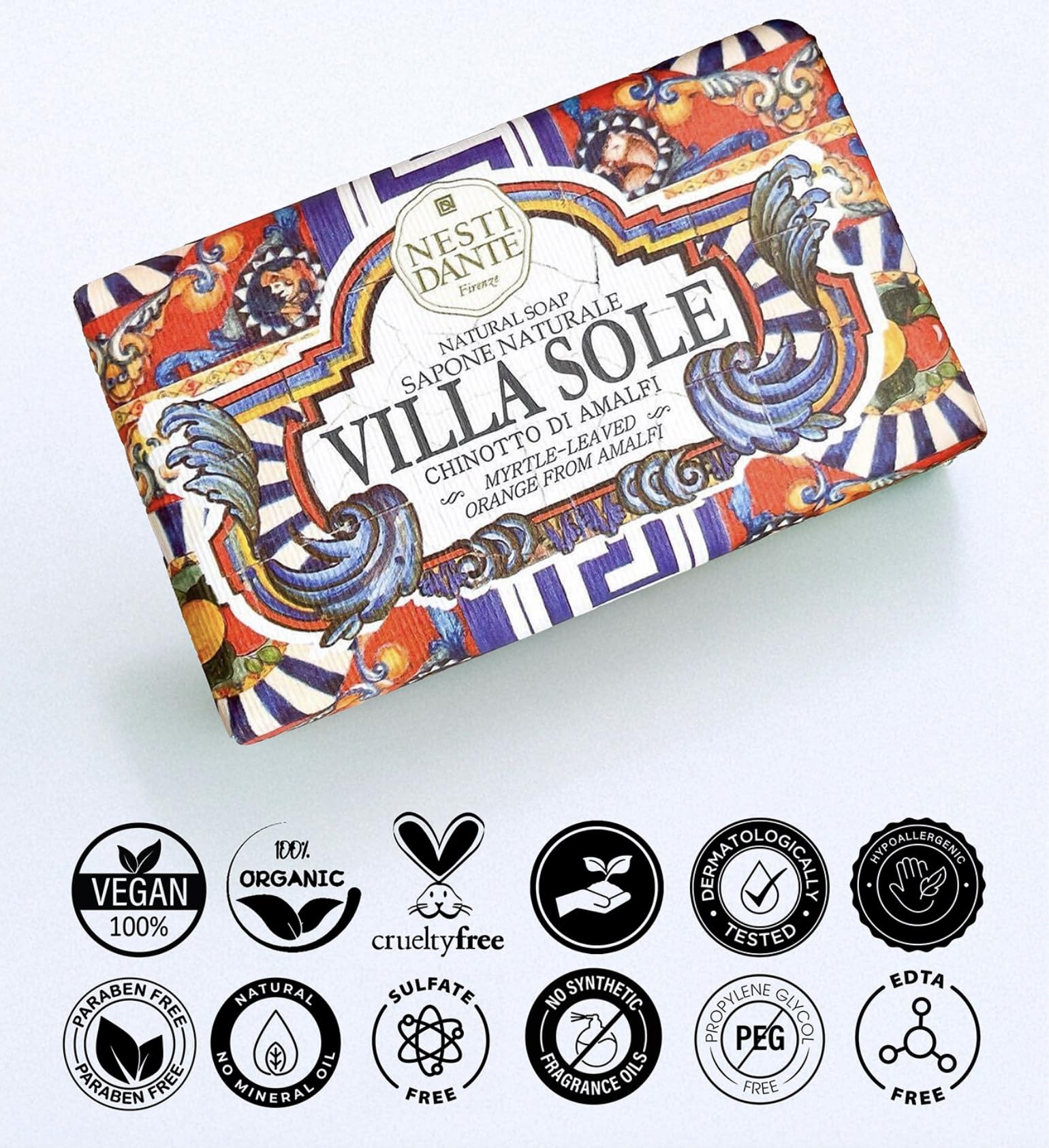 Nesti Dante Villa Sole Katı Sabun 250 gr (Chinotto die Amalfi)