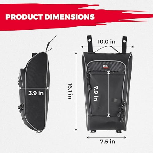 Miniatura 8 de KEMIMOTO Bolsa de almacenamiento 1680D compatible con CFMOTO ZForce 950 H.O 950 H.O.E.X 2022-20242020-2022 ZForce 950 Sport UTV Bolsa de asiento