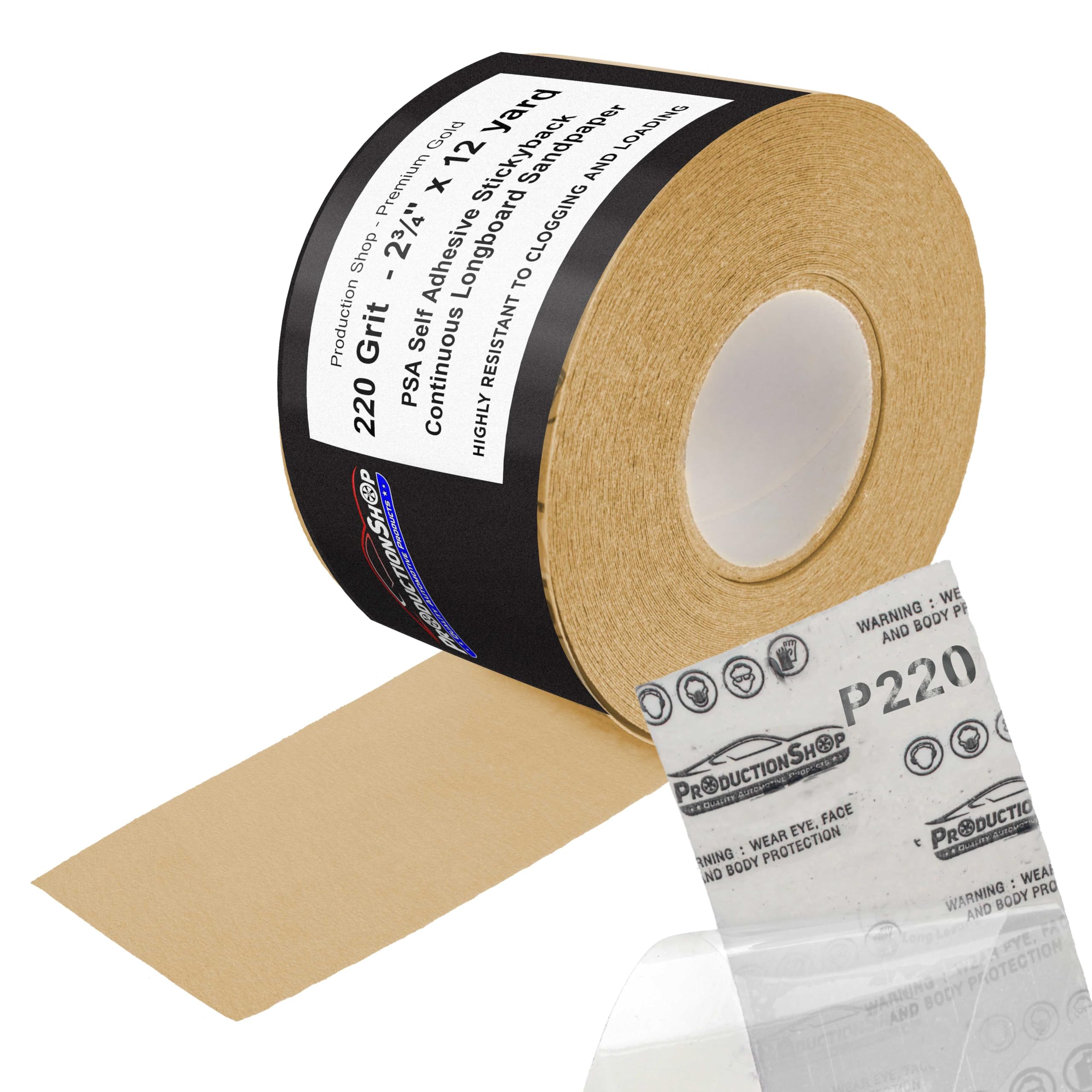 Premium Longboard Sandpaper Roll - 400 Grit -16