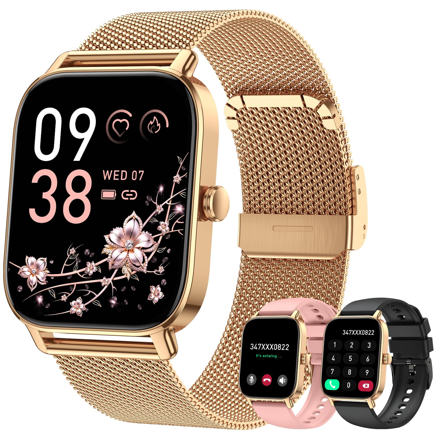 zhizhi Smart Watch Rose Gold
