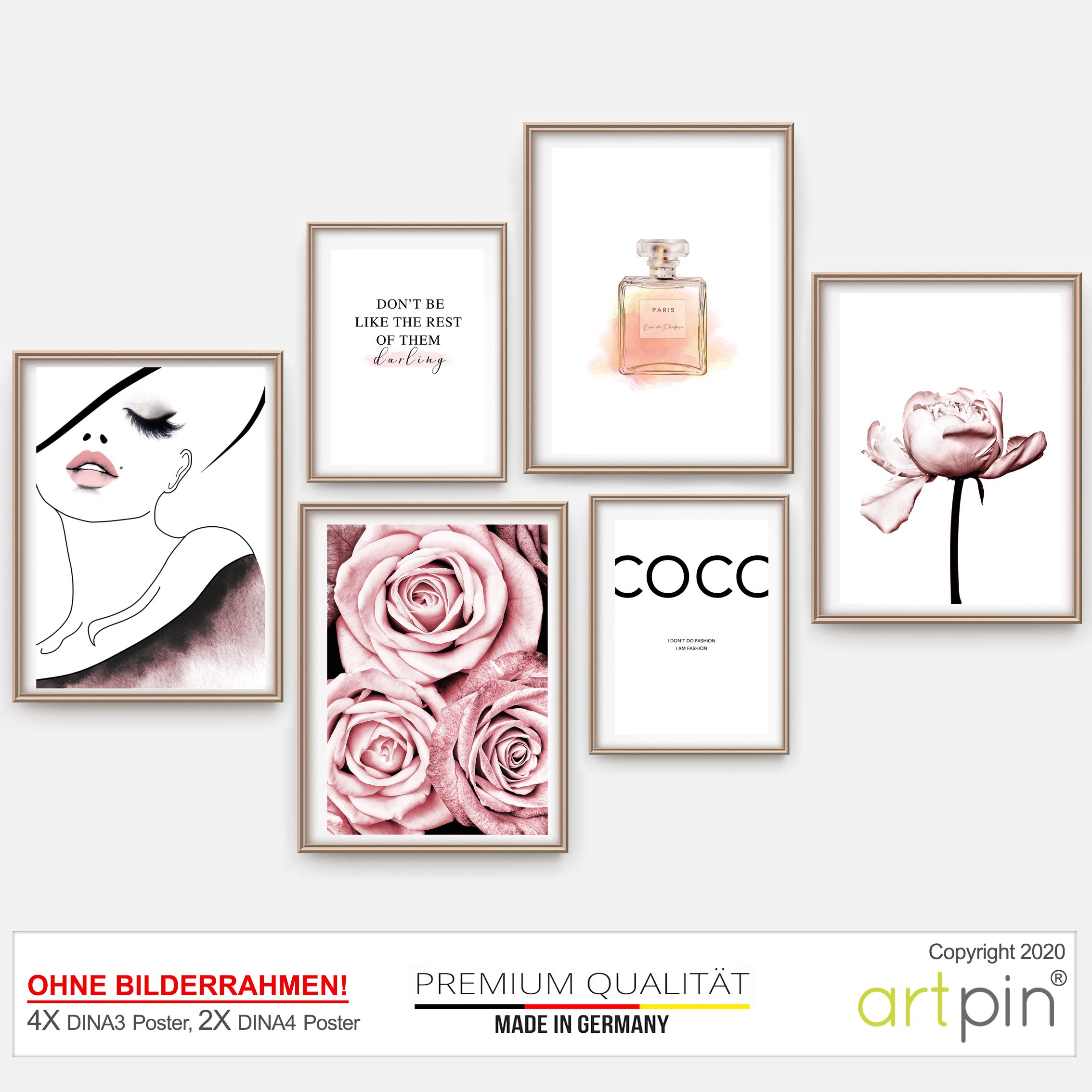 Papierschmiede® Mood Poster Set Lente | 2x A4 en 4x A5