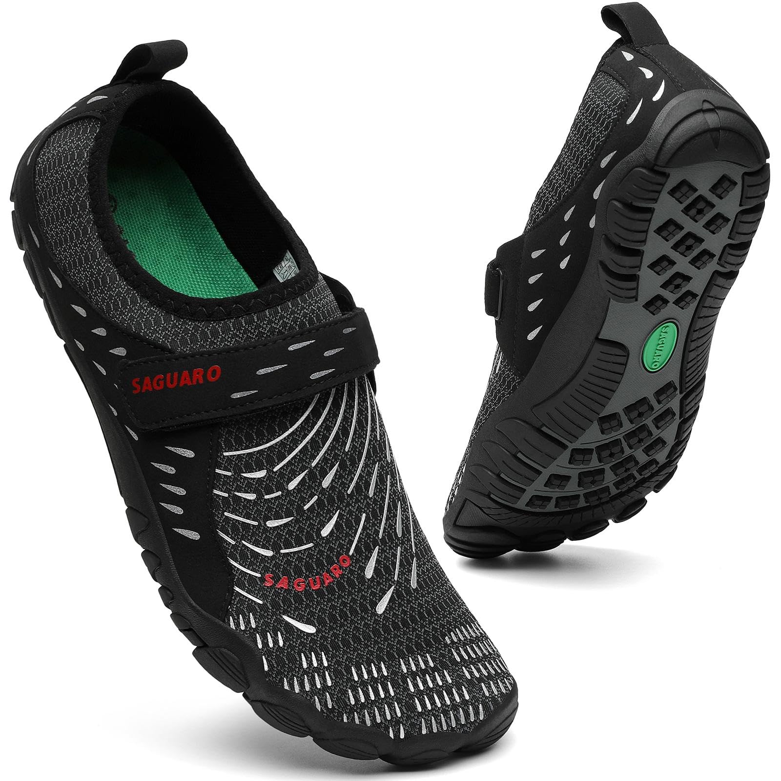 SAGUARO Escarpines Hombre Mujer Minimalistas Zapatillas Agua Verano Zapatos Playa para Vela,Kayak,Buceoe, Gr.36-46