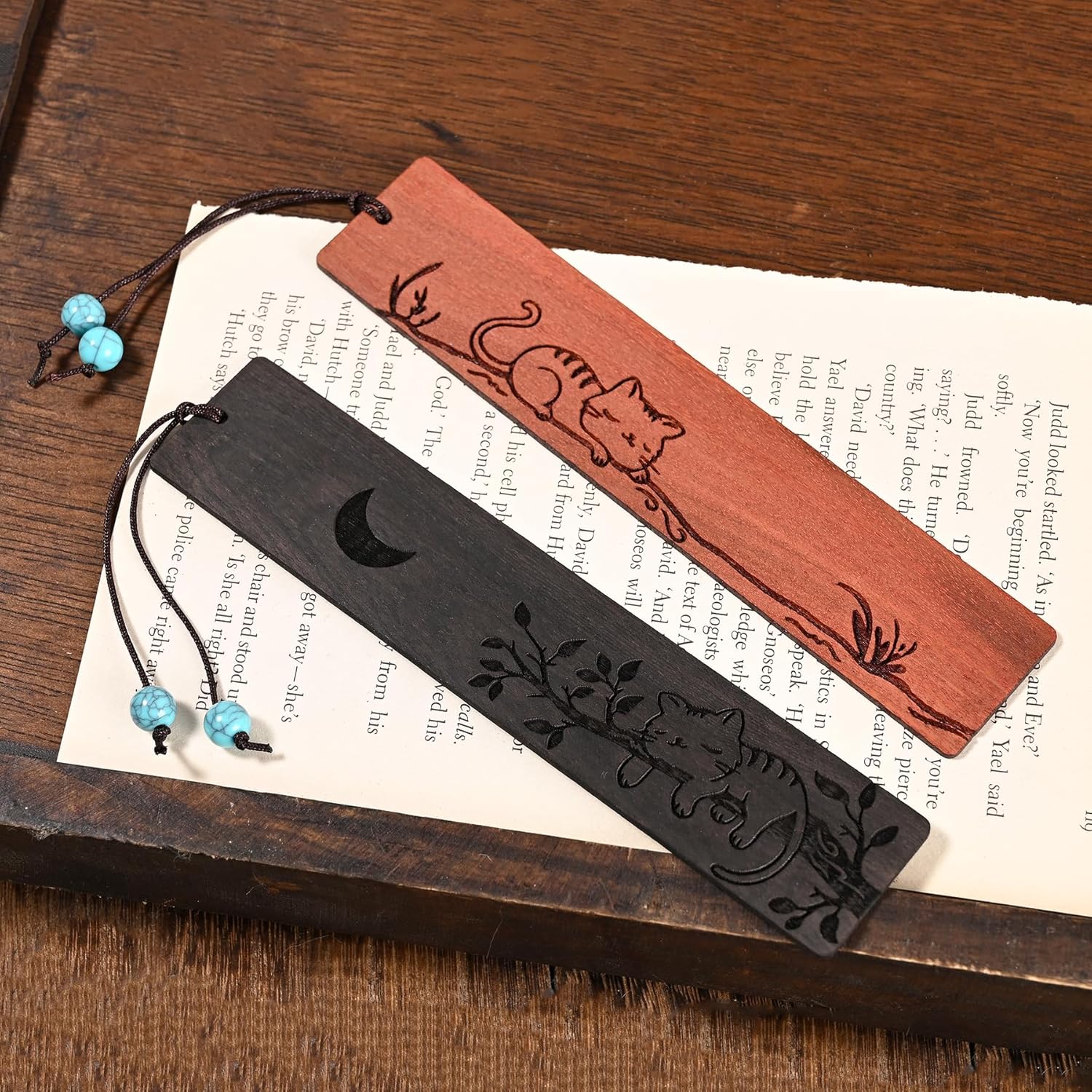 ZQZYMXQ 4Pcs Cute Cat Bookmarks Set for Women,Animal Book Mark Cat Lovers Gift Ideas Gifts for Readers (Cat Set) - Image 7