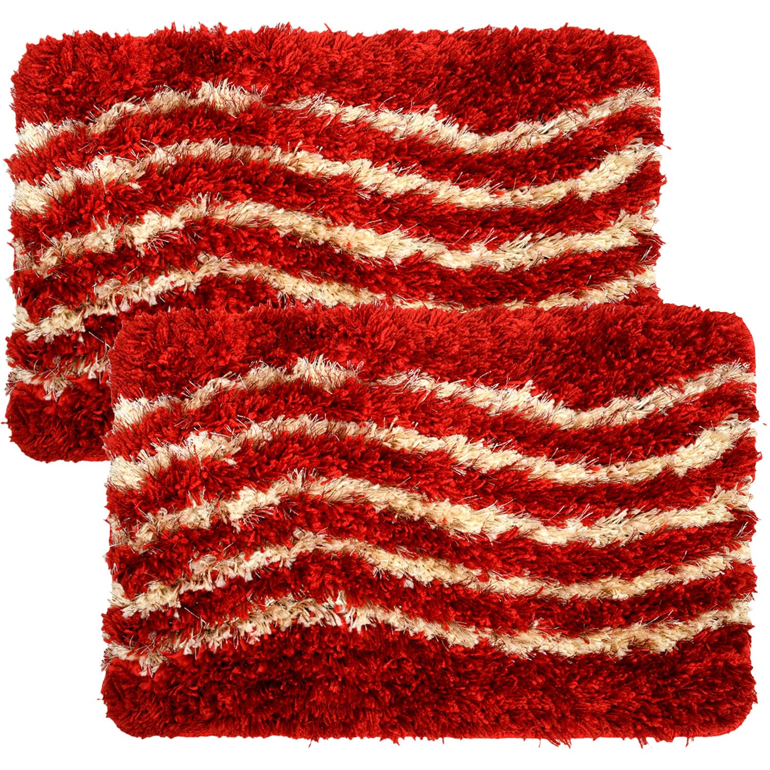 6 Pack Cotton Door Mats - Durable & Water Resistant -23