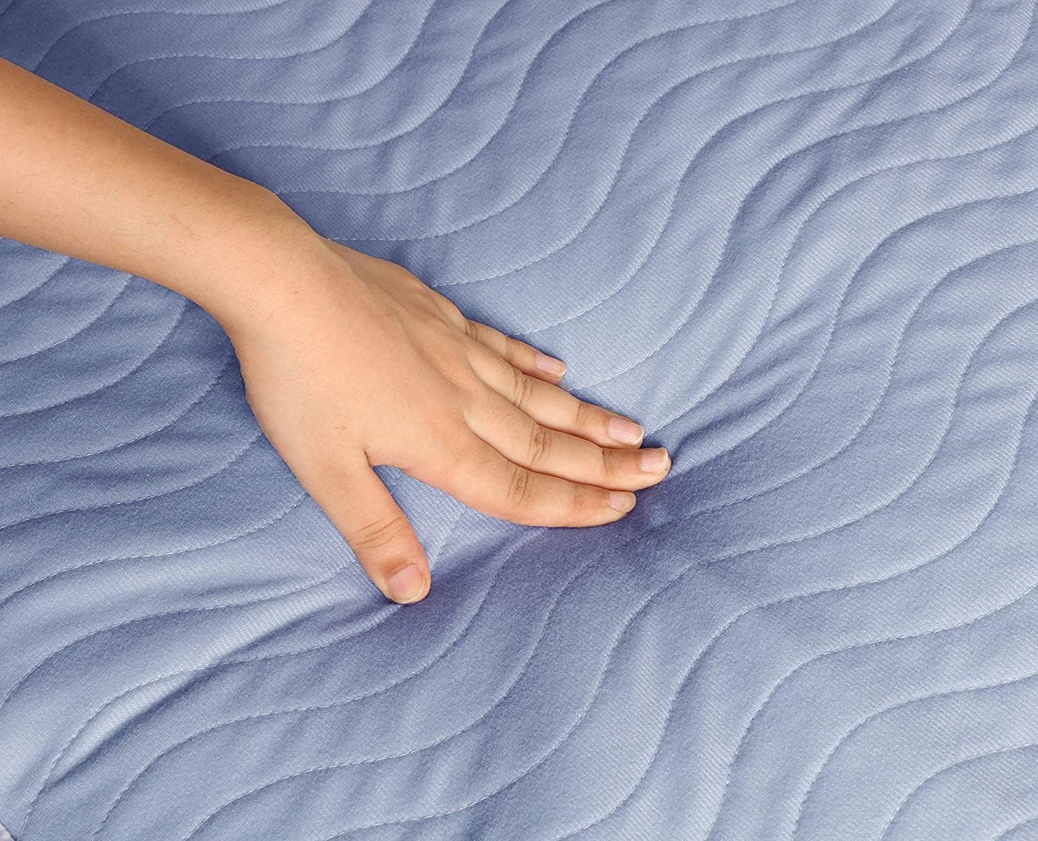 Empapadores Cama Adultos Lavables con Alas 4 Capas. Protector Colchon 90 Super Absorbente. Funda Salva Camas Bebe Impermeable y Reutilizables. Cubre Cama Lavables. 90x80 cm