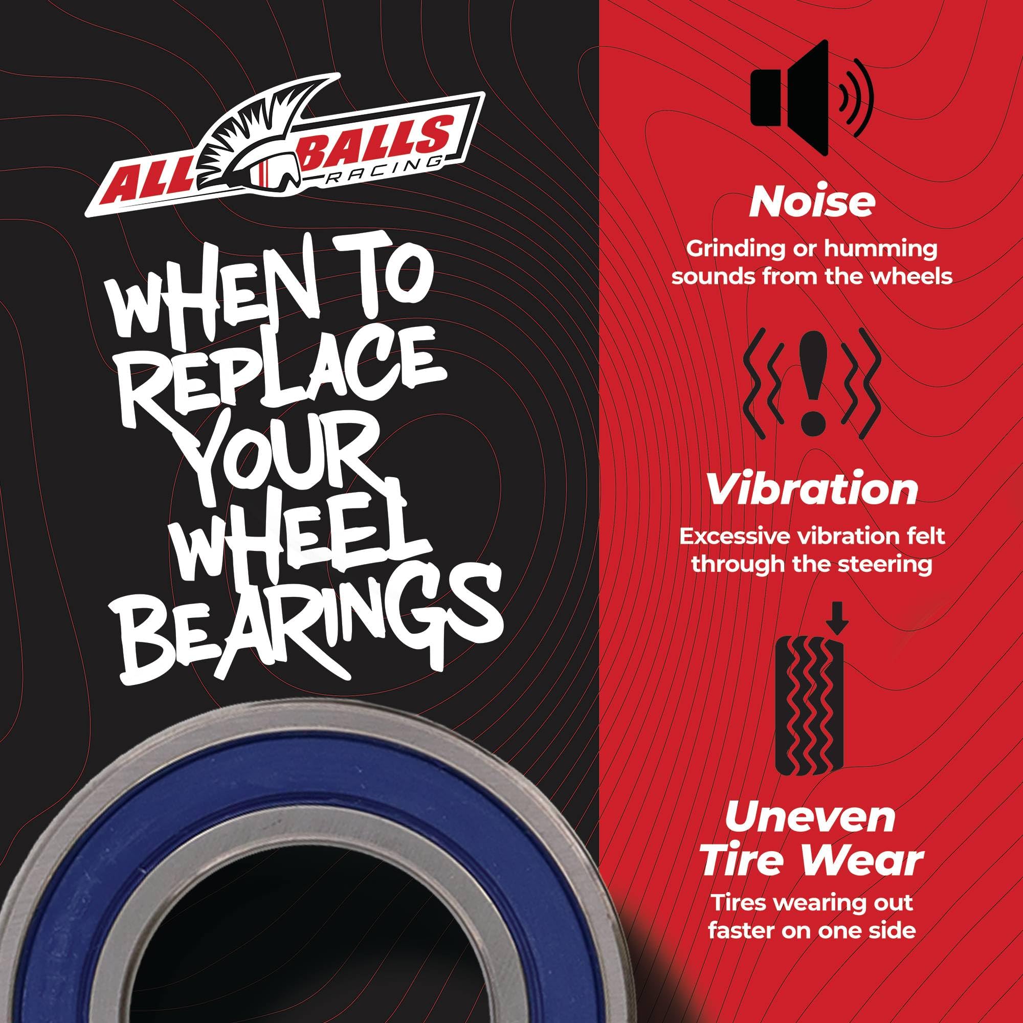 Amazon.com: All Balls Racing 25-1111 Wheel Bearing Seal Kit