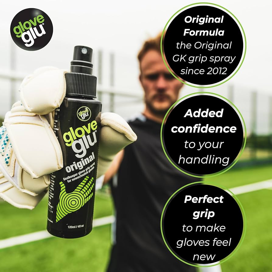 Goalkeeper Glove Glue - 30ml Anti-Slip Goalie Grip Spray | Football