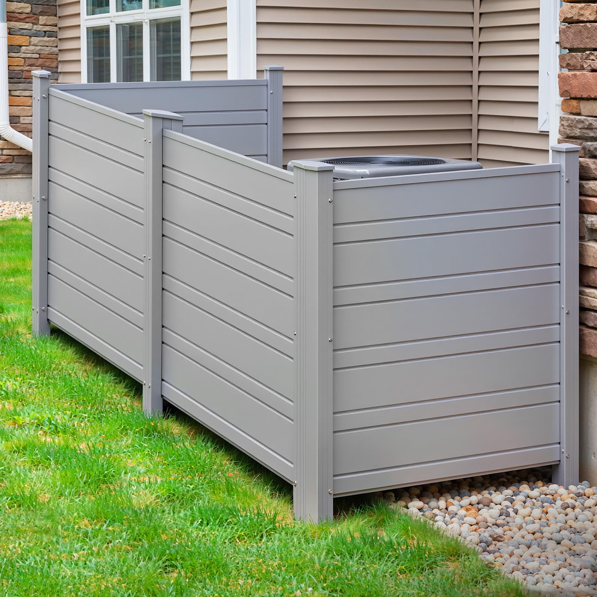 YITAHOME Vinyl Privacy Fence