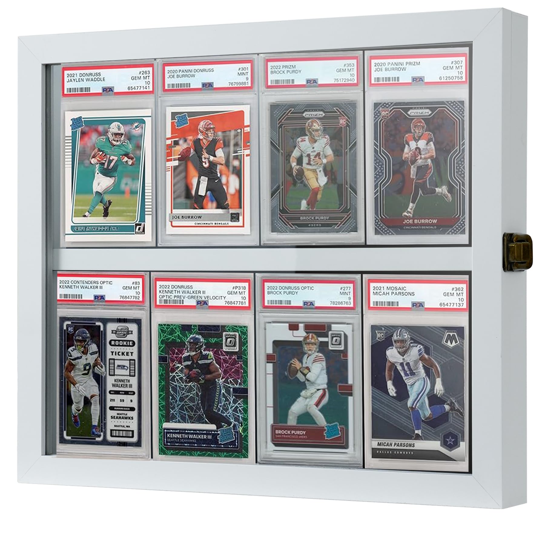 Amazon.com: Baseball Card Display Case, 8-Slot Graded Card