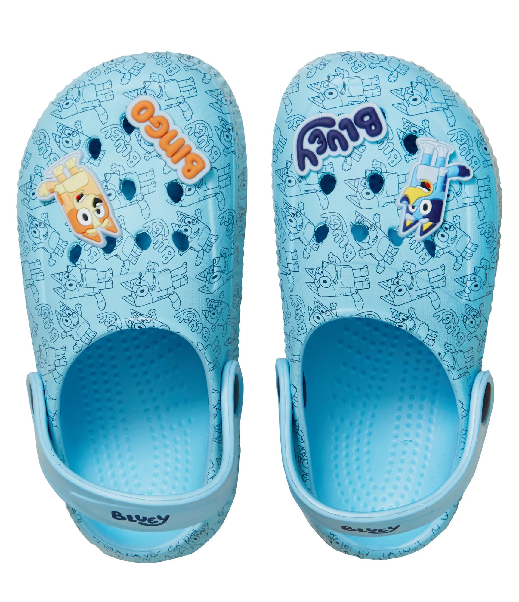 BlueY Zoccoli Bambini con Charm per Ragazzi e Ragazze Sandali Sliders con Cinturino alla Caviglia Scarpe da Spiaggia per Le Vacanze