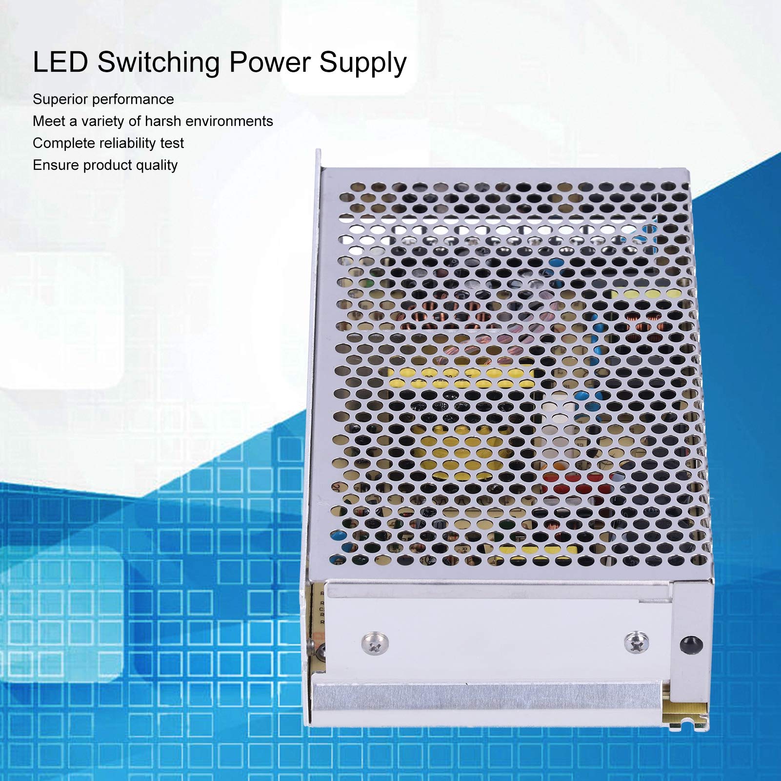 Alimentatore Switching LED da 120 W Ad Alta Efficienza Energetica con Design in Lega di Alluminio per un Uso Versatile in Varie Applicazioni