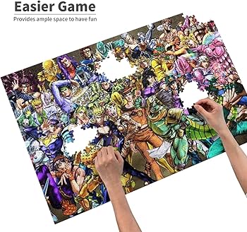 Amazon.co.jp: パズル ジョジョの奇妙な冒険 ジグソーパズル 1000