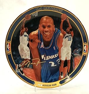 Michael Jordan's Comeback Collectors Plate #8 An American Icon