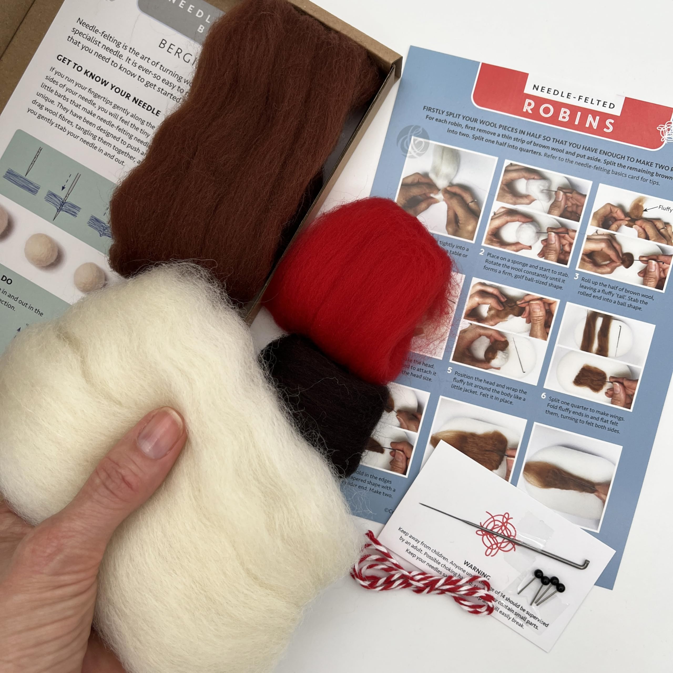 Bergin & Bath Needle Felting Kit - Image 2