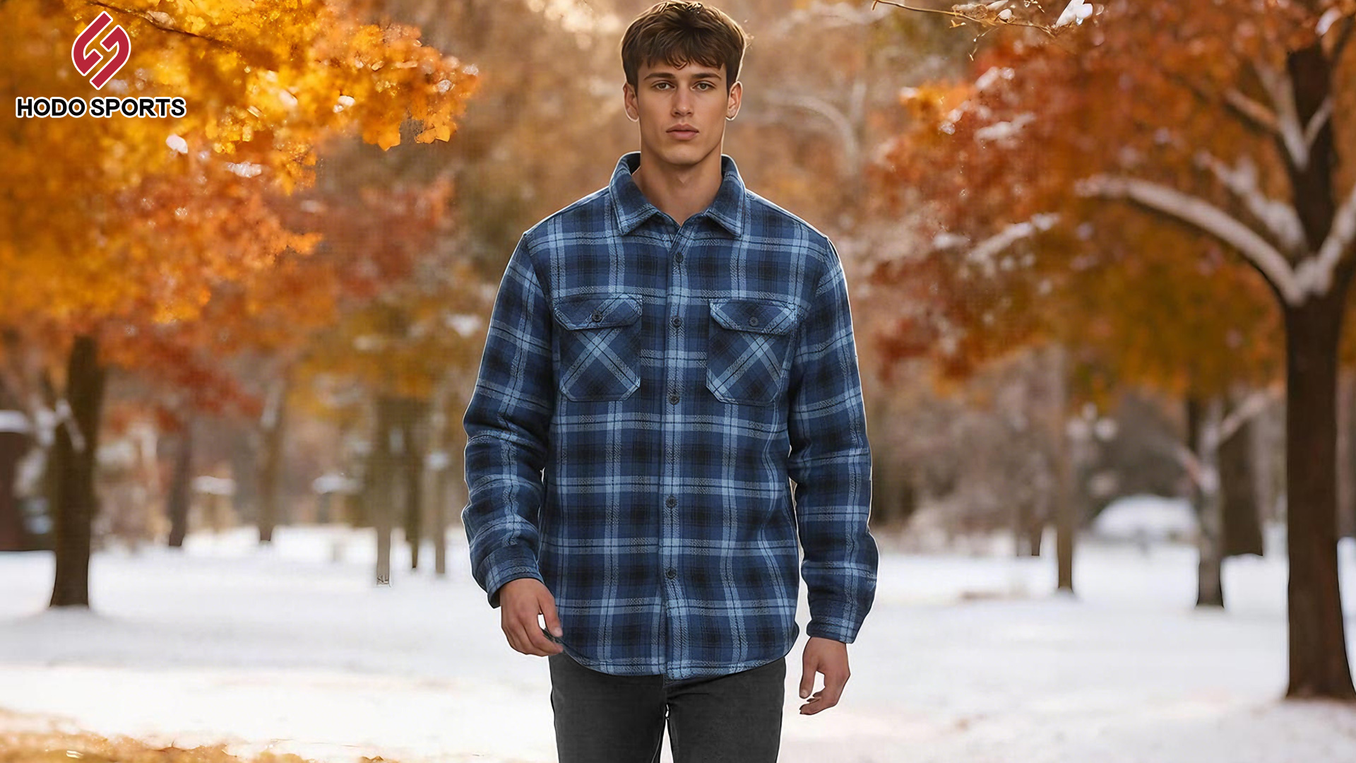 Amazon.com: HODOSPORTS Mens Flannel Shirts Jacket Fleece Sherpa