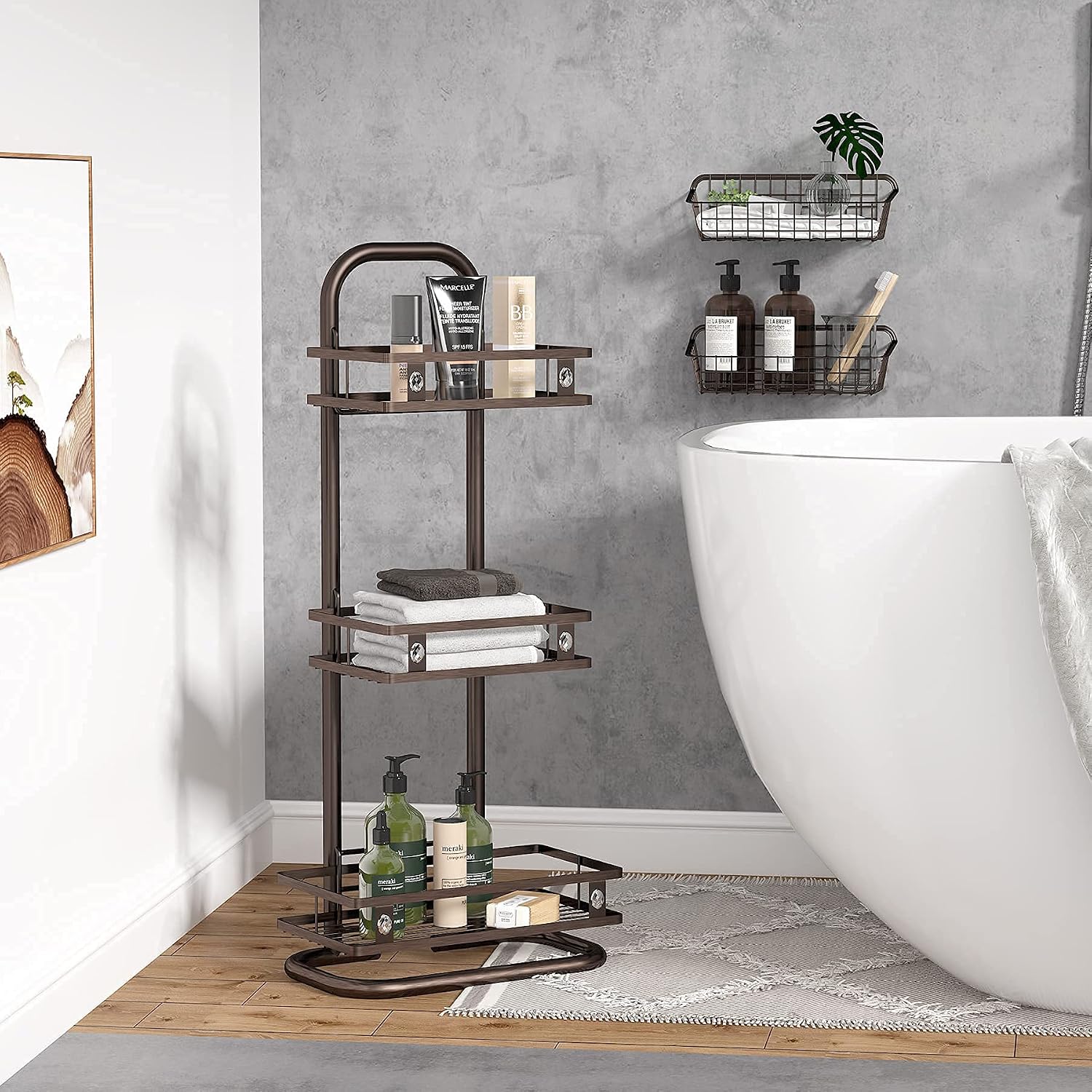 Buy 1easylife 3 Tier Corner Standing Shower Caddy