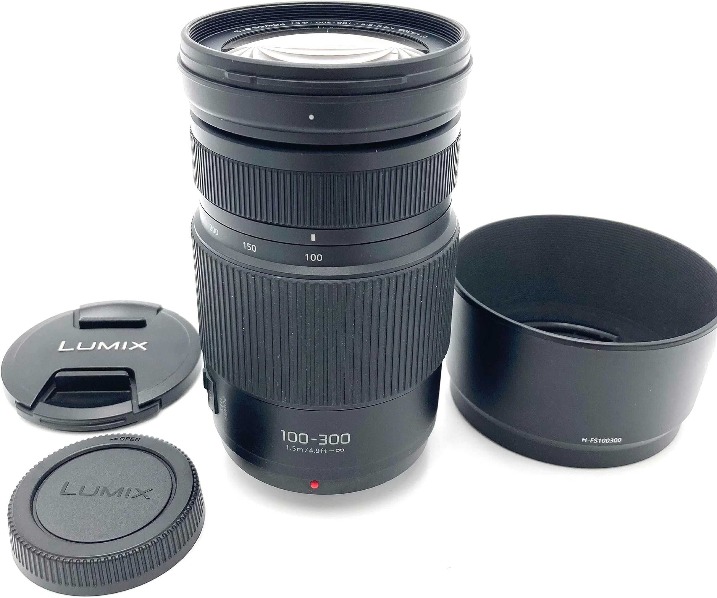 Panasonic H-FSA100300 Interchangeable Lens LUMIX G Vario 100-300mm / F4.0-5.6 II/Power O.I.S. [Micro Four Thirds Mount] (International Model)