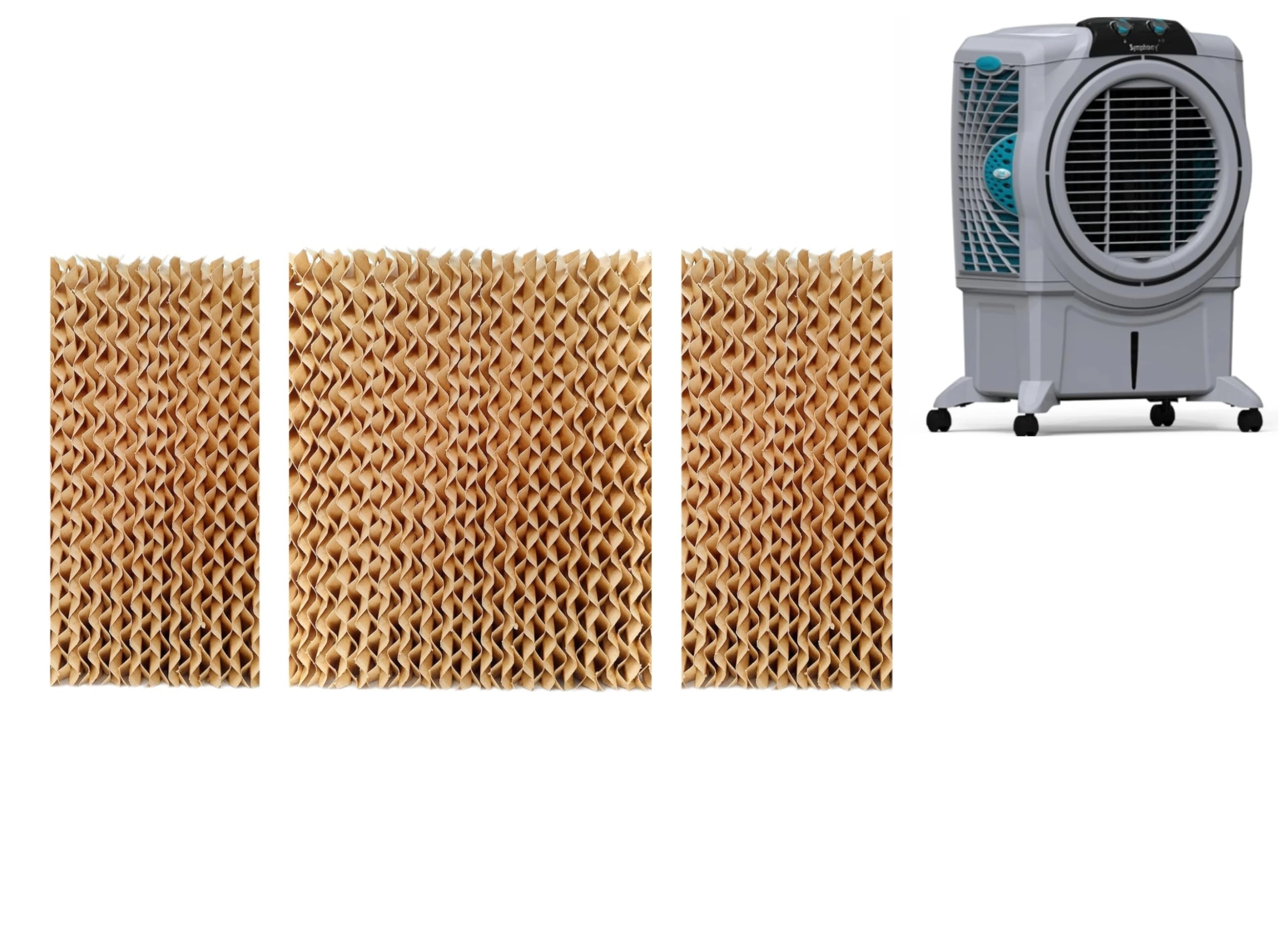 PrimeWave Honeycomb pad for Symphony Sumo XL 75/125 litres, 3 Pcs