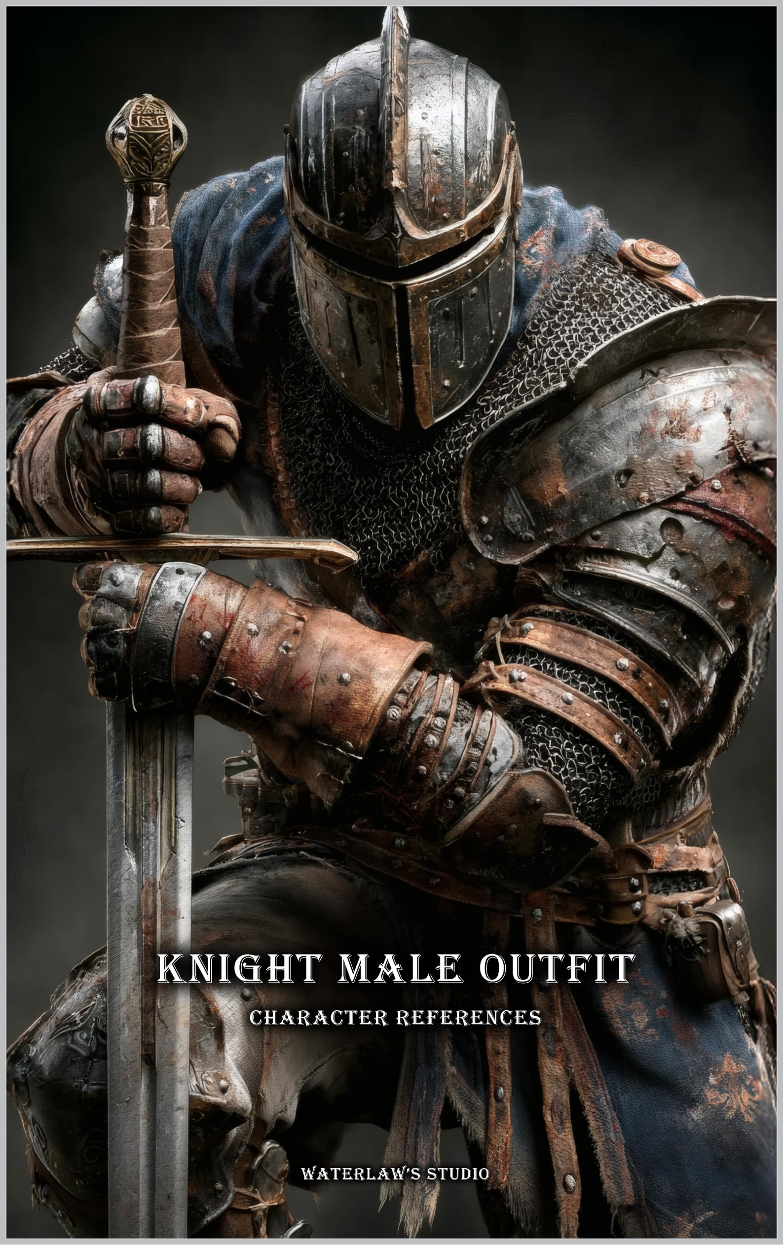 Artbook Knight Male Outfit : concept art armure fantasy male