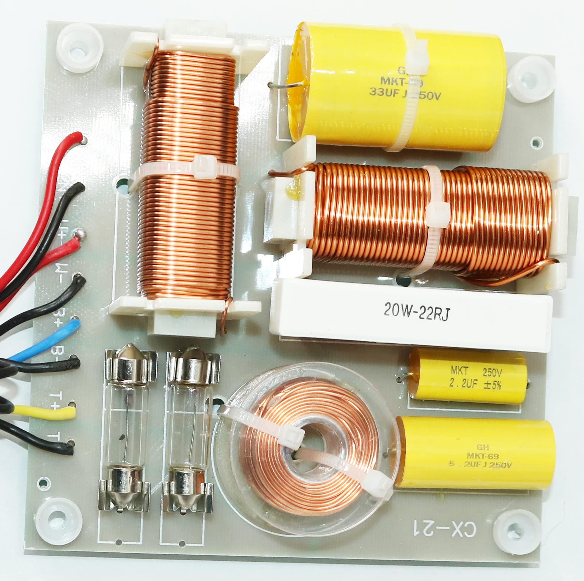 さやページ② Amazon.com: 2X Replacement Speaker Crossover 2000 Watts Works for