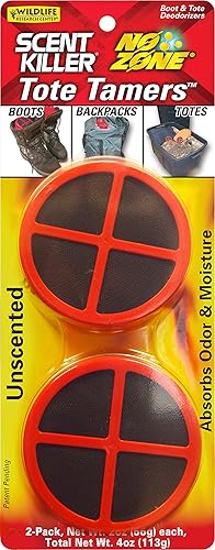 Scent Killer No Zone Tote Tamer, rojo 2 unidades (paquete de 1)