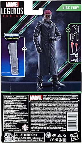 Miniatura 4 de Marvel Legends Series Nick Fury, Secret Invasion Figuras de acción coleccionables de 6 pulgadas, a partir de 4 años