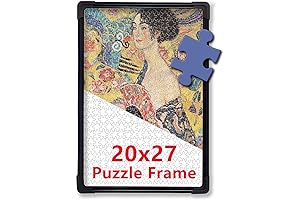 Durable 20x27 Inch Jigsaw Puzzle Frame Kit