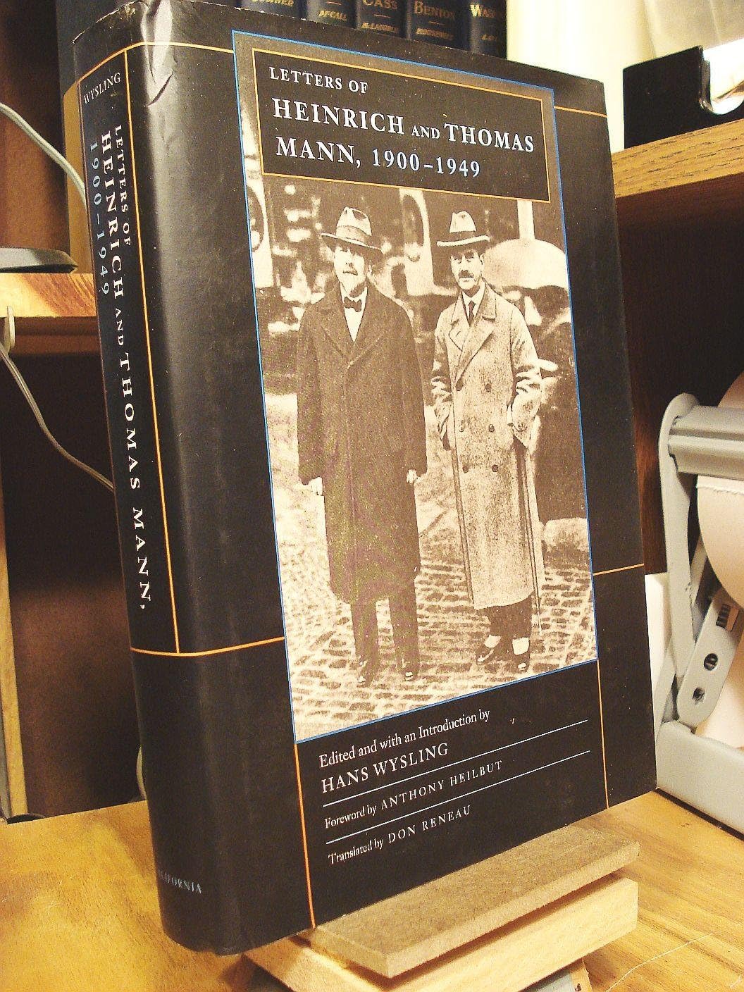 Letters of Heinrich and Thomas Mann, 19001949