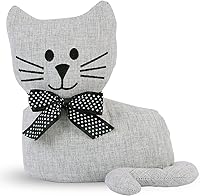 Vista 12 de Tapones decorativos para puerta con diseño de animales lindos, tela suave y duradera, protector de pared interior para el hogar y la oficina