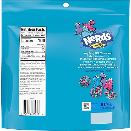 Miniatura 17 de Nerds Gomitas en racimo, 8 onzas