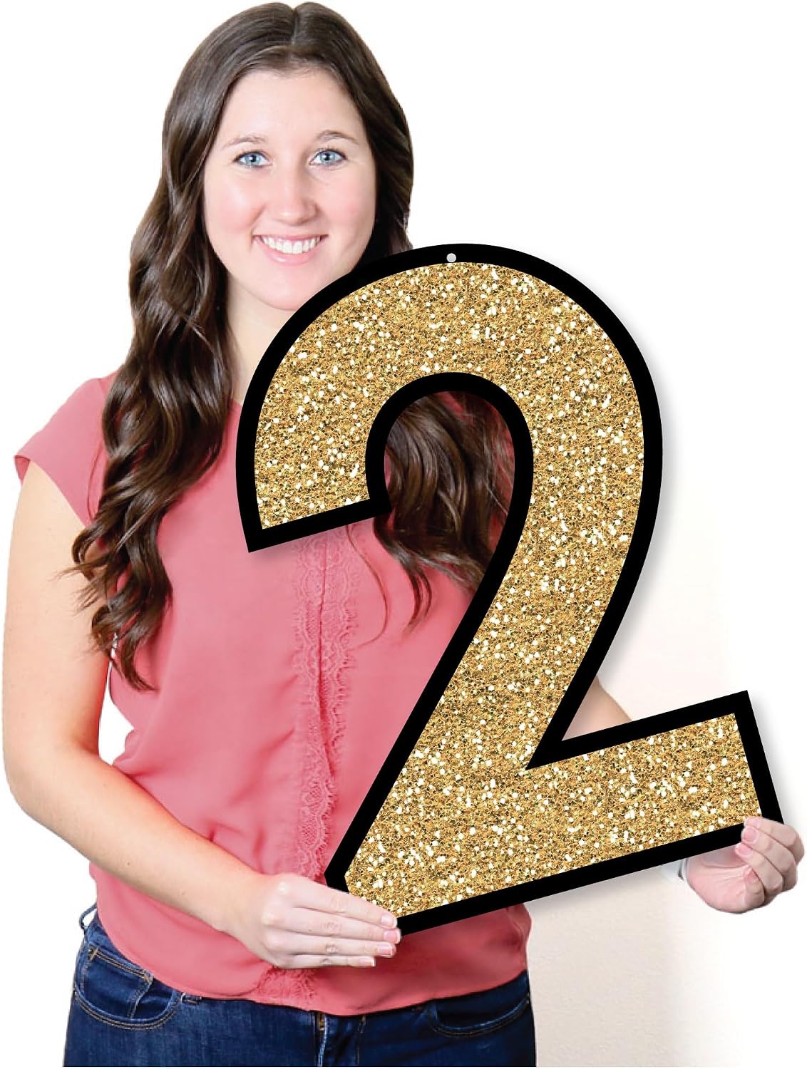 Big Dot of Happiness New Year's Eve - Gold - 2026 New Years Eve Party Decorations - Outdoor Letter Banner
