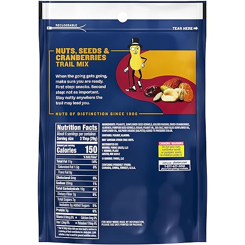 Miniatura 2 de Planters Nueces (mezcla de frutos secos y arándanos con cacahuetes tostados y almendras, granos de girasol, pasas doradas, arándanos y granos de