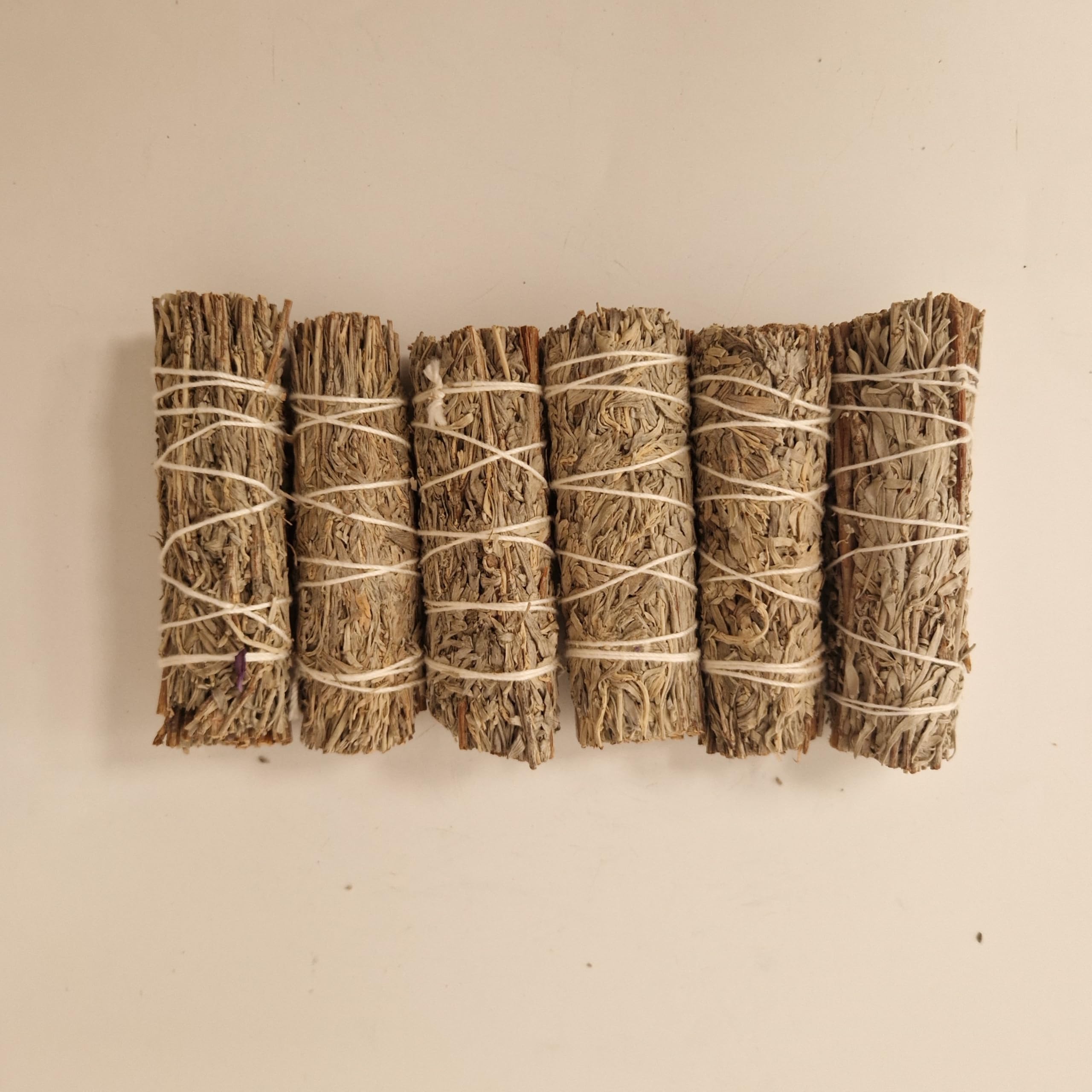 Vie Blue Smudge Stick, Sage 4", Pack Of 6