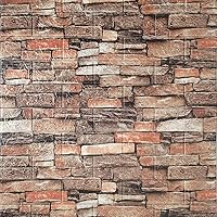Vista 13 de 3D paneles de pared de espuma autoadhesivos, pelar y pegar ladrillo piedra papel pintado calcomanía de pared para sala de estar niños dormitorio