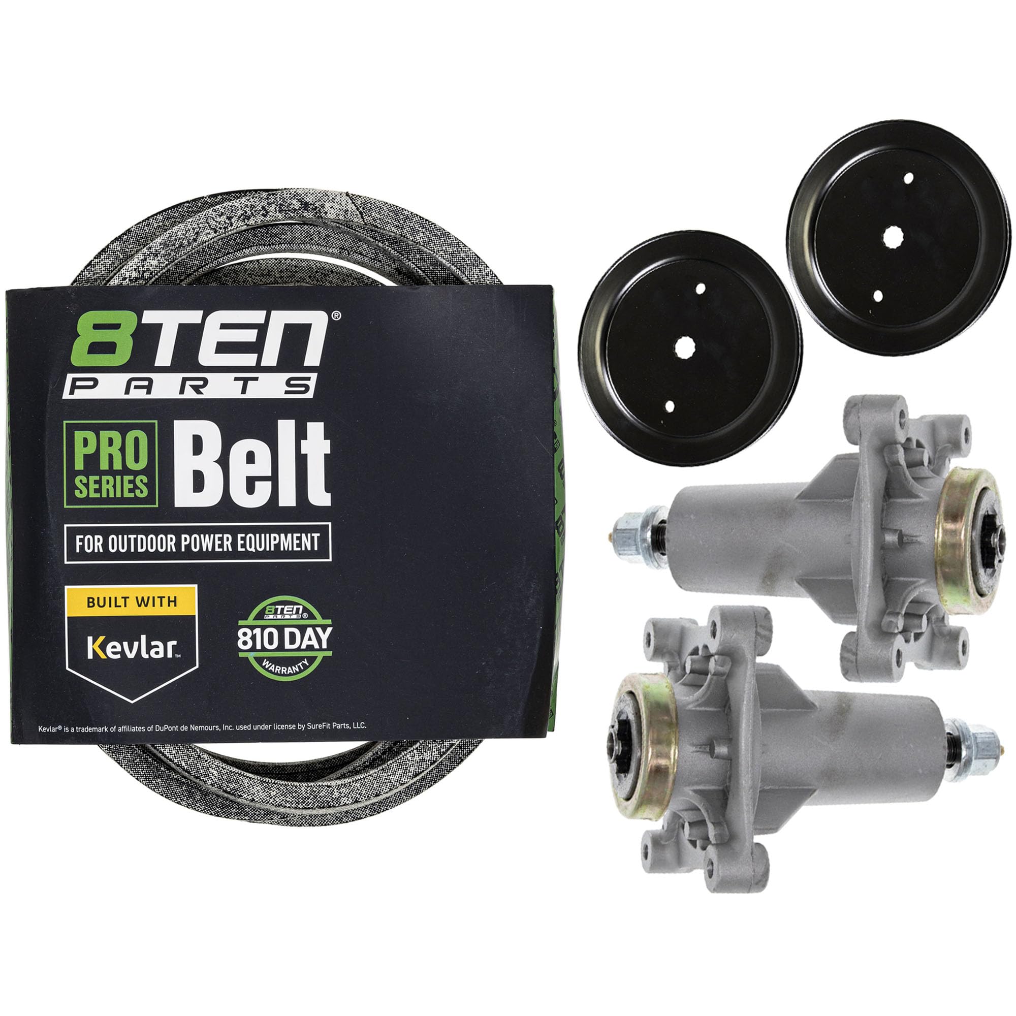 Amazon.com: 8TEN Deck Spindle Belt Kit for Husqvarna Poulan 2246LS