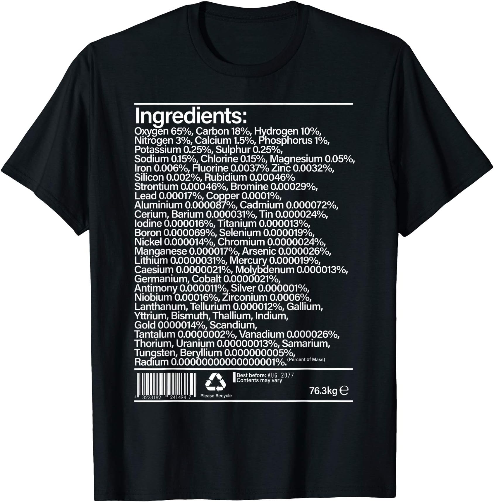 Human Ingredients T-Shirt